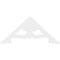 Ekena Millwork Pitch Cornelia Architectural Grade PVC Gable Pediment, 36"W x 16 1/2"H x 1"P (11/12) GPP036X017X100CRN - alternate 4
